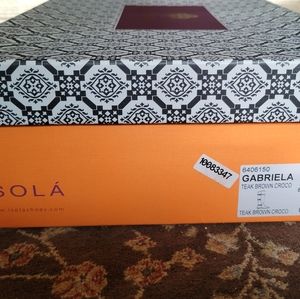 Isola Teak Knee High Boots 7M